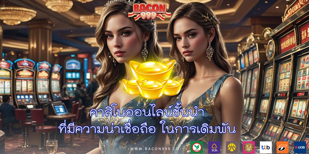 คาสิโนออนไลน์ชั้นนำ ที่มีความน่าเชื่อถือ ในการเดิมพัน