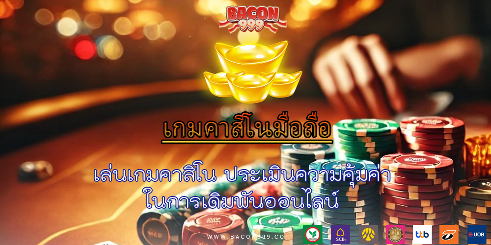 เล่นเกมคาสิโน ประเมินความคุ้มค่า ในการเดิมพันออนไลน์