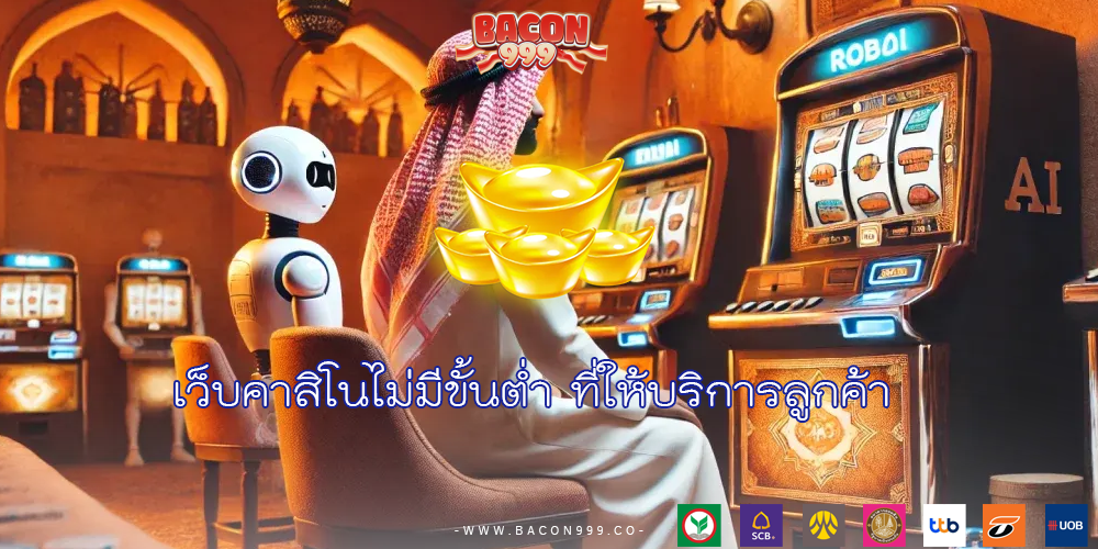 เว็บคาสิโนไม่มีขั้นต่ำ ที่ให้บริการลูกค้า