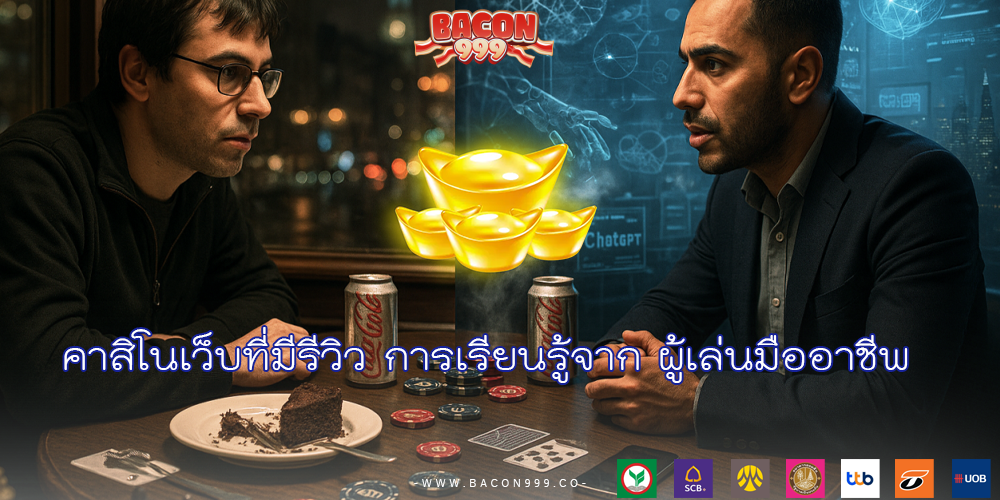 คาสิโนเว็บที่มีรีวิว การเรียนรู้จาก ผู้เล่นมืออาชีพ