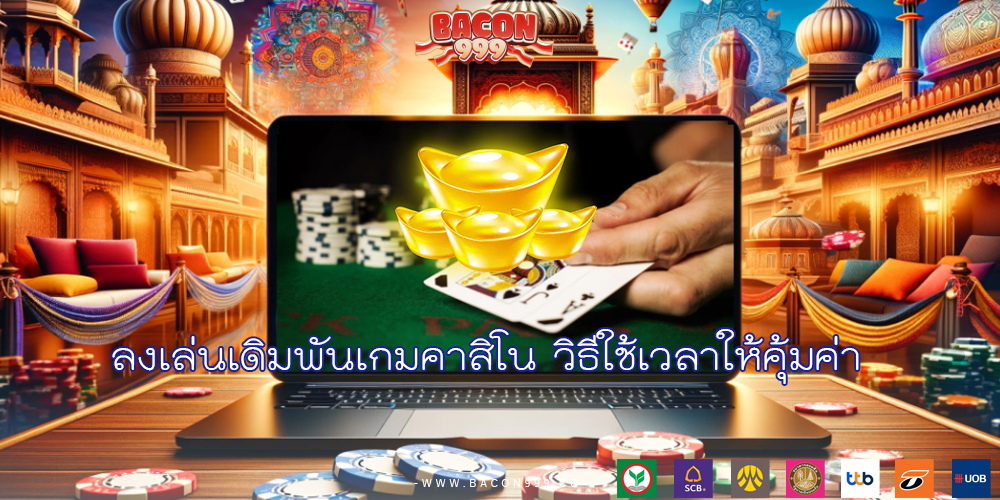 ลงเล่นเดิมพันเกมคาสิโน วิธีใช้เวลาให้คุ้มค่า