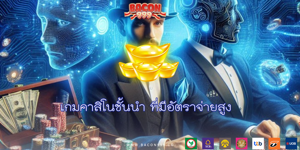 เกมคาสิโนชั้นนำ ที่มีอัตราจ่ายสูง
