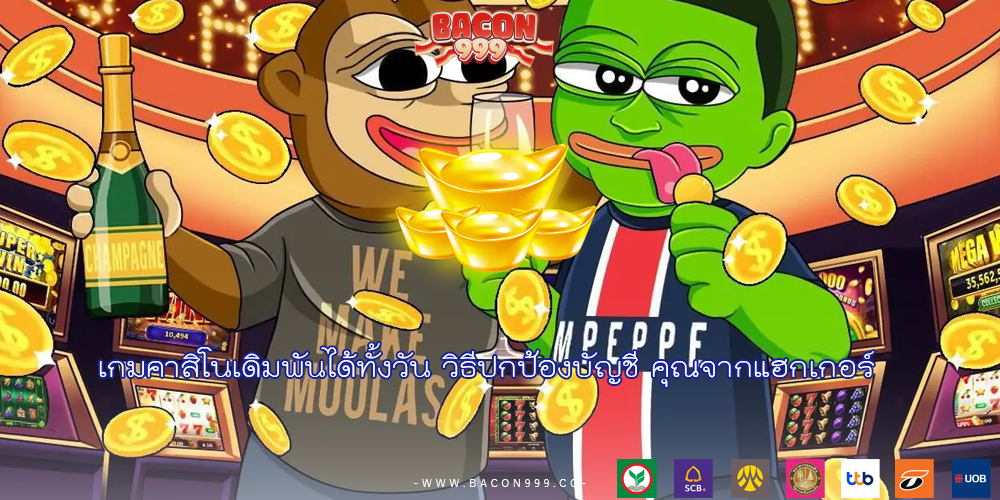 เกมคาสิโนเดิมพันได้ทั้งวัน วิธีปกป้องบัญชี คุณจากแฮกเกอร์
