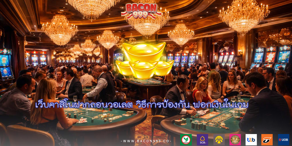เว็บคาสิโนฝากถอนวอเลต วิธีการป้องกัน ฟอกเงินในเกม