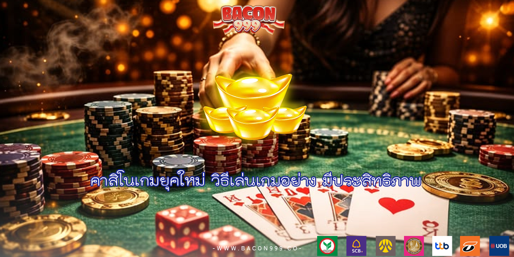คาสิโนเกมยุคใหม่ วิธีเล่นเกมอย่าง มีประสิทธิภาพ