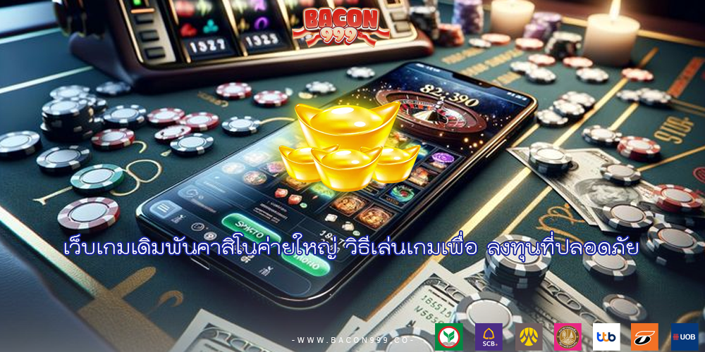 เว็บเกมเดิมพันคาสิโนค่ายใหญ่ วิธีเล่นเกมเพื่อ ลงทุนที่ปลอดภัย