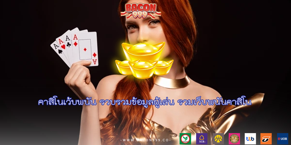 คาสิโนเว้บพนัน รวบรวมข้อมูลผู้เล่น รวมเว็บพนันคาสิโน