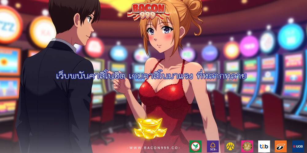 เว็บพนันคาสิโนฮิต เกมคาสิโนมาแรง ที่หลากหลาย