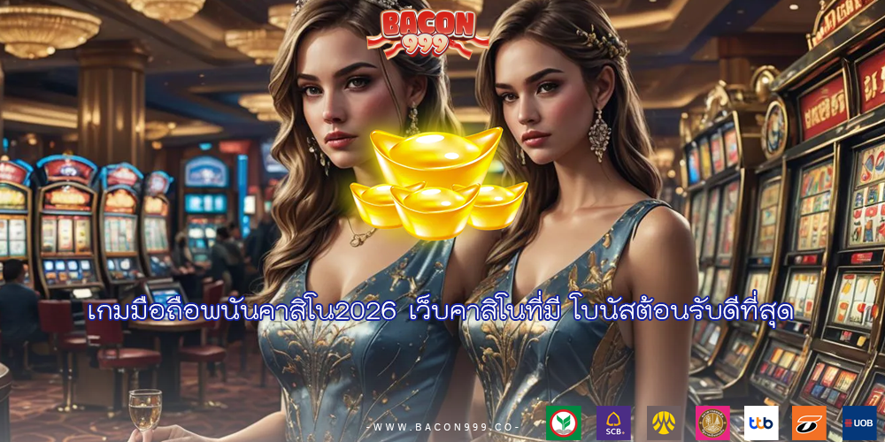 เกมมือถือพนันคาสิโน2026 เว็บคาสิโนที่มี โบนัสต้อนรับดีที่สุด